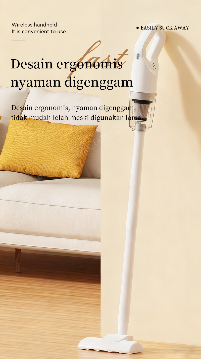 BASIKE Penyedot Debu Nirkabel 4 in 1 Portabel 30000Pa Seri LT1S - Gambar 21