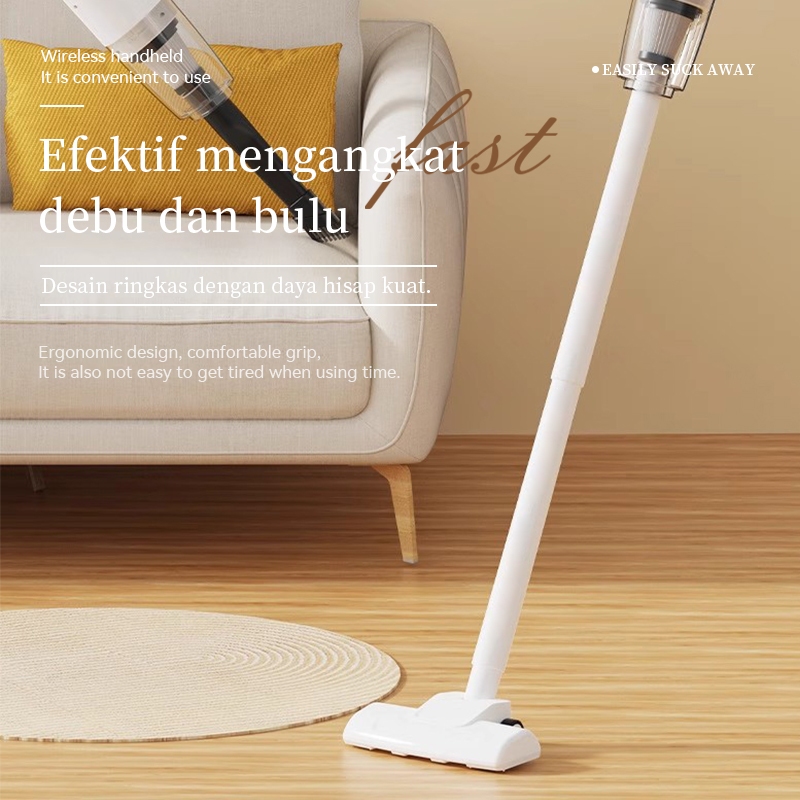 BASIKE Penyedot Debu Nirkabel 4 in 1 Portabel 30000Pa Seri LT1S - Gambar 3
