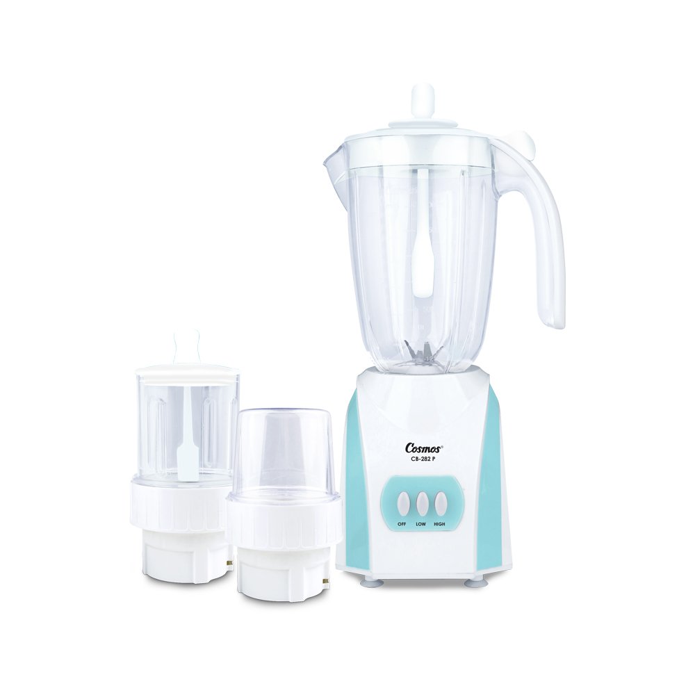 Cosmos Blender CB-282 P 2 Liter Plastik Original + Dry & Wet Mill - Gambar 3
