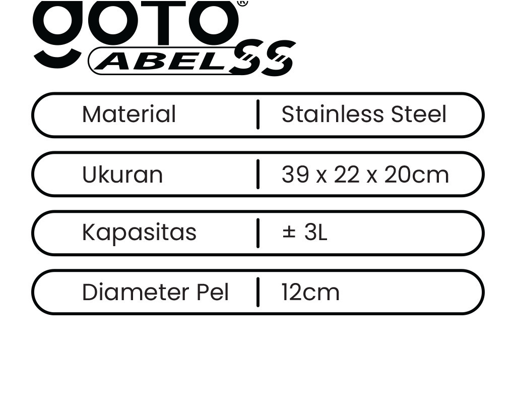 GOTO Abel Spin Mop Alat Pel Lantai Otomatis Putar 360 Praktis - Gambar 16