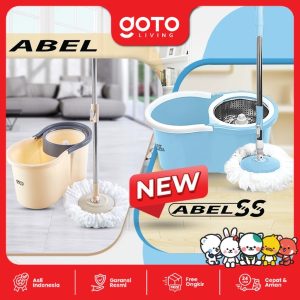 GOTO Abel Spin Mop Alat Pel Lantai Otomatis Putar 360 Praktis (2)