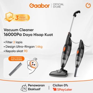 Gaabor Vacuum Cleaner Berkabel 2 in 1 Portabel 16000Pa Seri GVCW-M15A