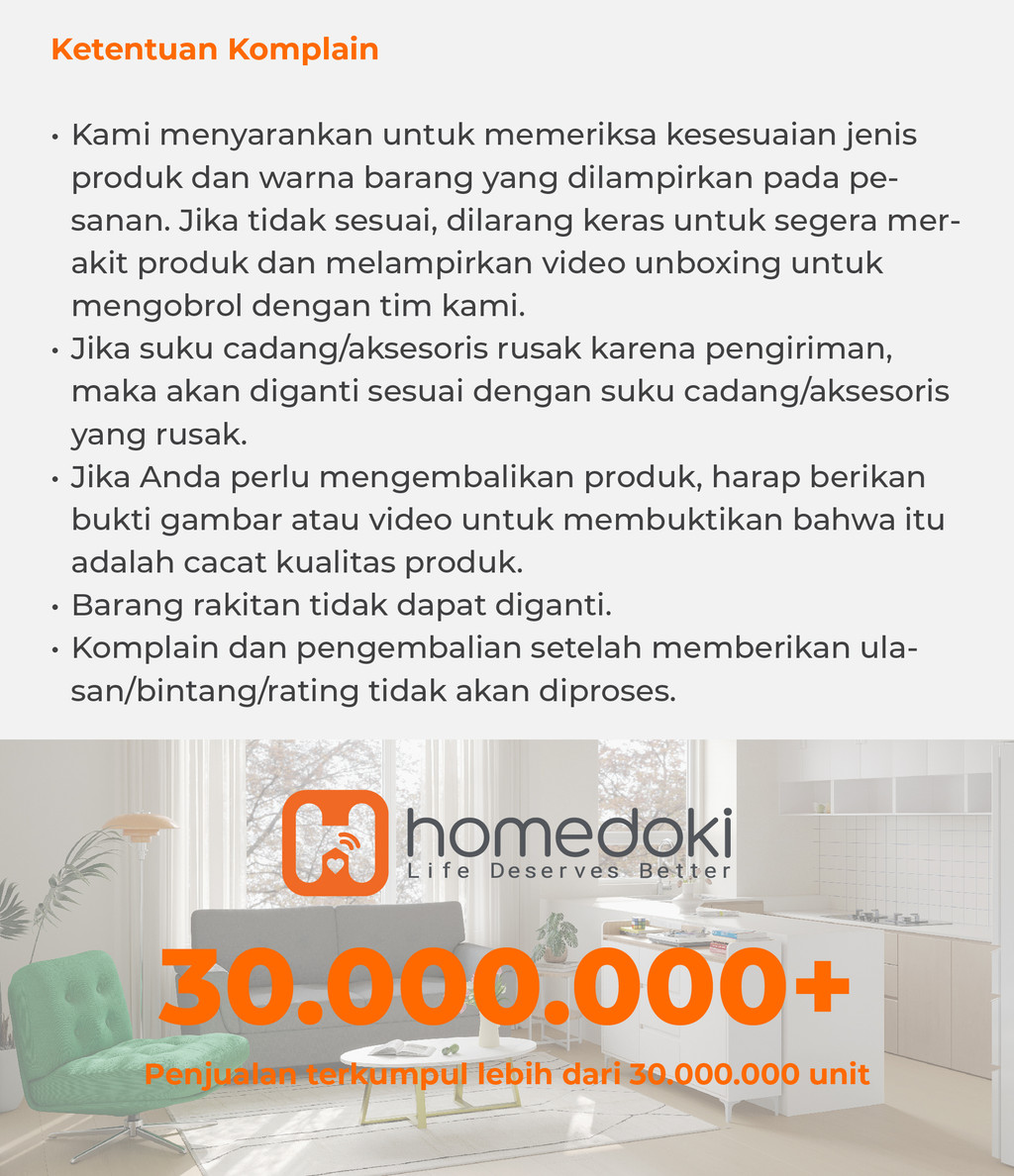 Homedoki Rak Piring Wastafel Tertutup Transparan Baja Karbon Anti Karat Multi Kompartemen - Gambar 21