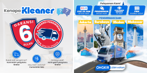 Kleaner Tornado Mop Set Alat Pel Putar Ember Roda Stainless (1)