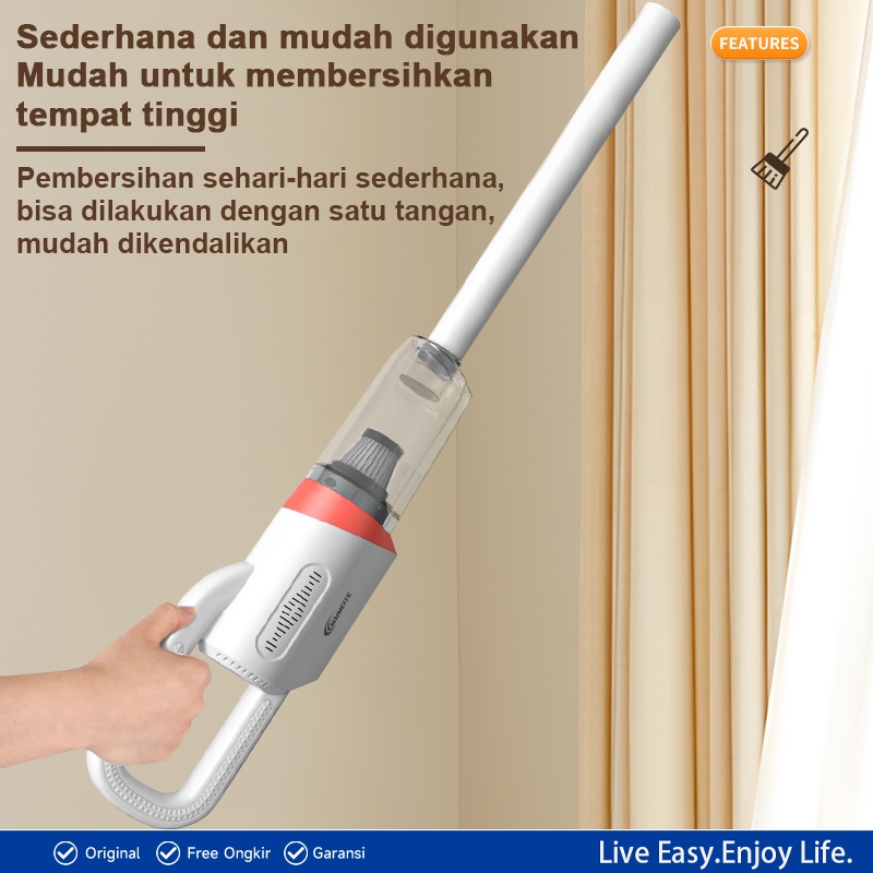 MAIMEITE Penyedot Debu Nirkabel 5 in 1 Vakum Portabel 20000Pa - Gambar 4