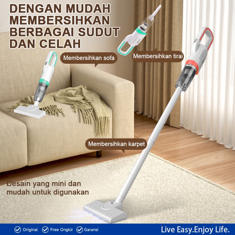 MAIMEITE Penyedot Debu Nirkabel 5 in 1 Vakum Portabel 20000Pa - Gambar 5