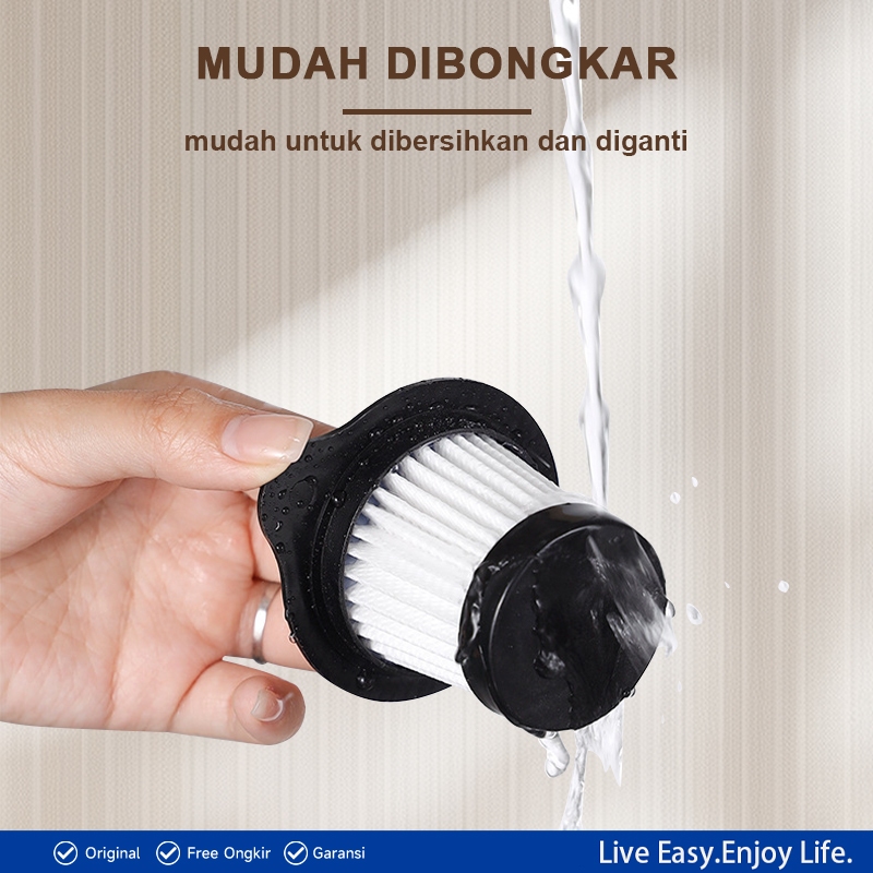 MAIMEITE Penyedot Debu Nirkabel 5 in 1 Vakum Portabel 20000Pa - Gambar 9
