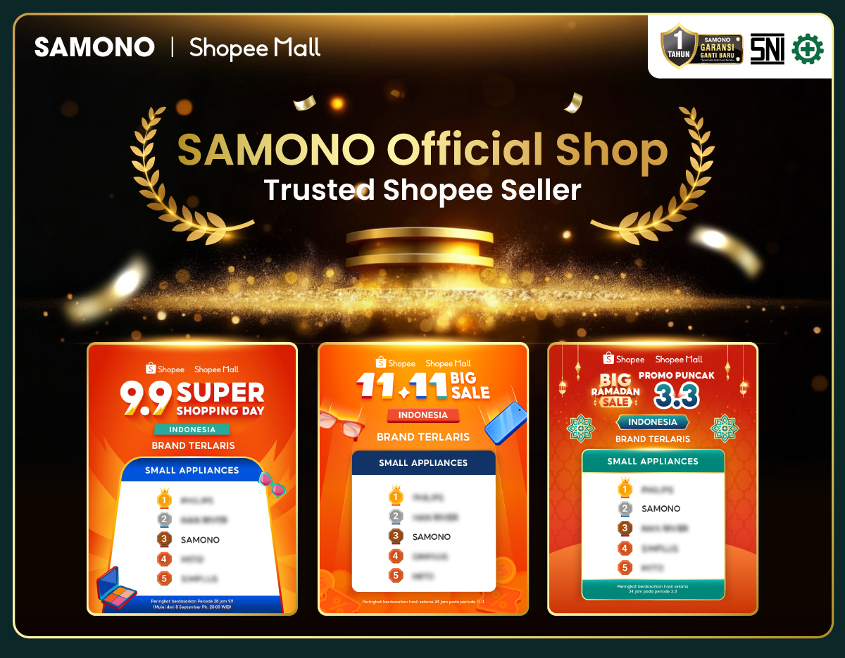 SAMONO Air Fryer 4L Kaca Transparan SW-AFW04S Low Watt 700W Garansi Resmi - Gambar 11