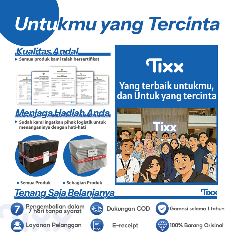 TIXX Oven Listrik Low Watt 30L 700W Jumbo Pembuat Roti & Kue Multifungsi - Gambar 11