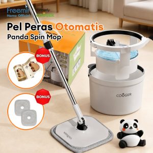 freemir x COOGER Panda Plus Alat Pel Putar Pemisah Air Bersih Kotor