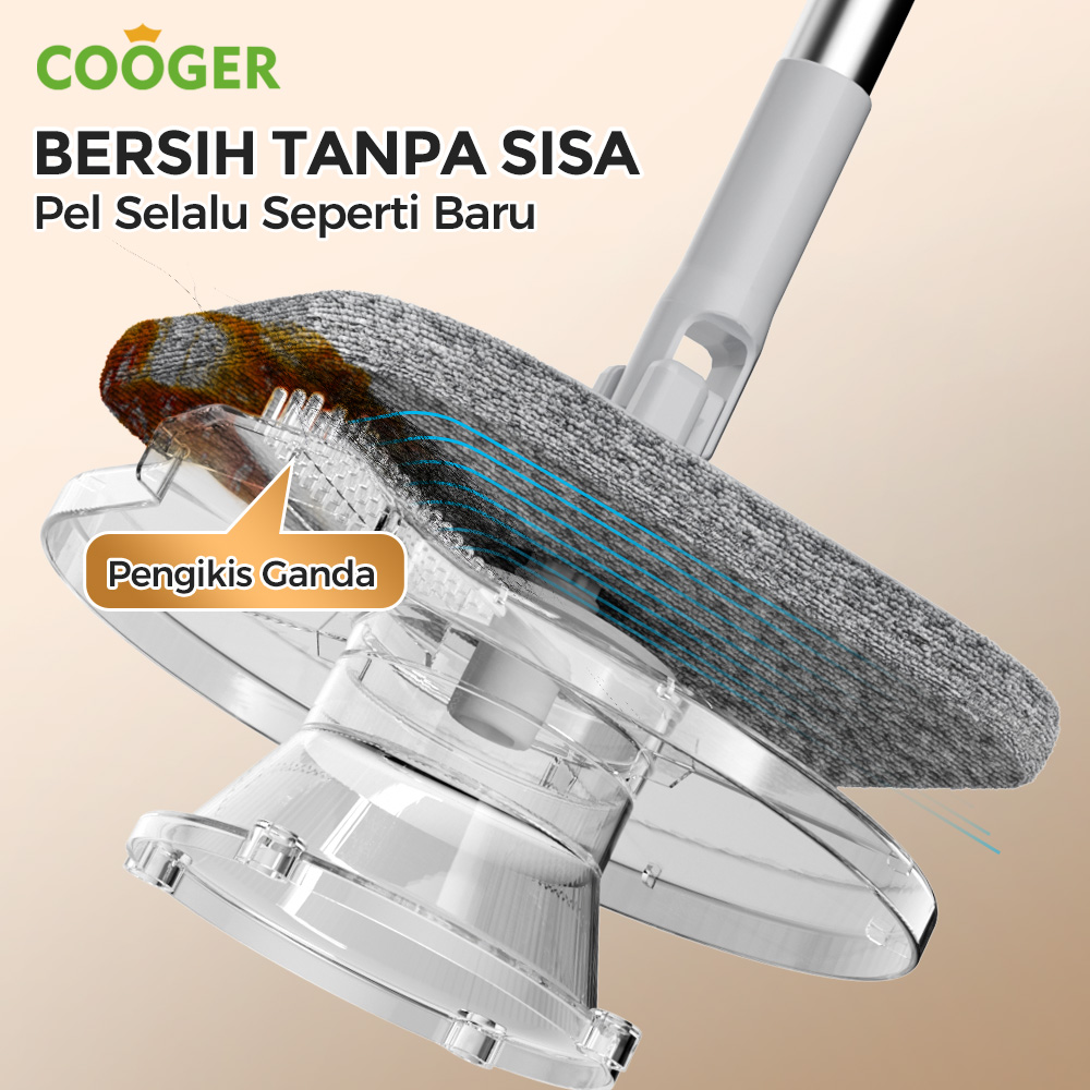 freemir x COOGER Panda Plus Alat Pel Putar Pemisah Air Bersih Kotor - Gambar 12