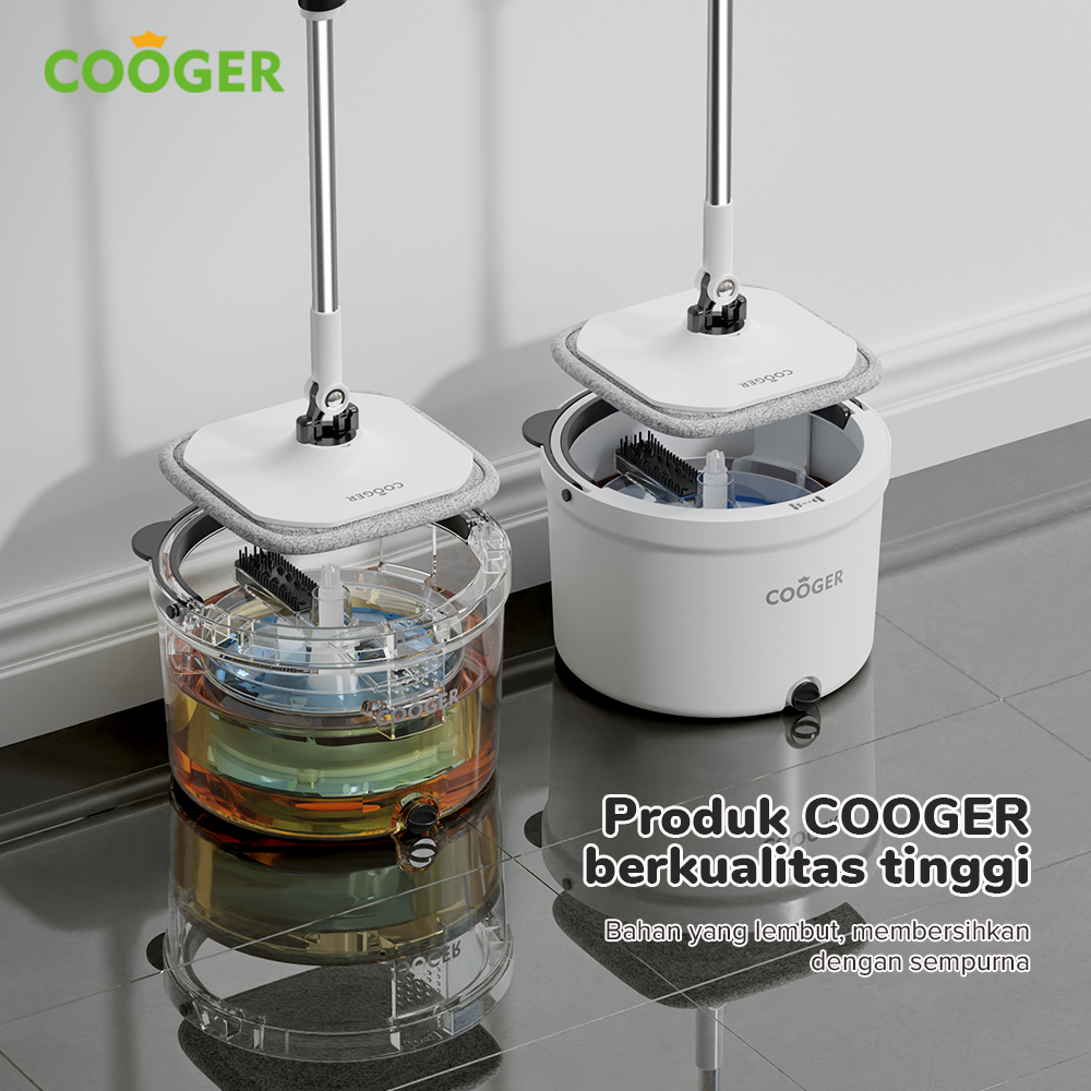 freemir x COOGER Panda Plus Alat Pel Putar Pemisah Air Bersih Kotor - Gambar 14