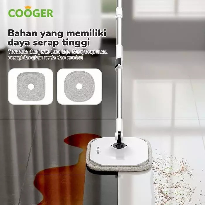 freemir x COOGER Panda Plus Alat Pel Putar Pemisah Air Bersih Kotor - Gambar 7
