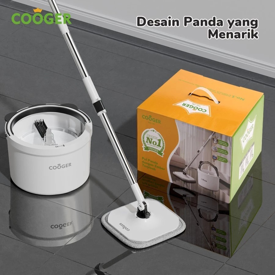 freemir x COOGER Panda Plus Alat Pel Putar Pemisah Air Bersih Kotor - Gambar 8