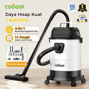 freemir x COOGER Vacuum Cleaner Wet and Dry 19000Pa Multifungsi Blower Pel (1)