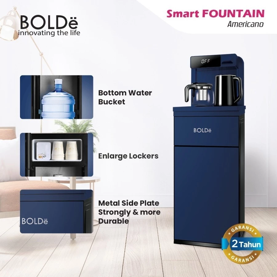 BOLDE Dispenser Americano Cappucino Smart Fountain Dispenser - Gambar 6