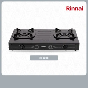 Rinnai RI 202S Kompor Gas 2 Tungku Sun Burner Ceflon Anti Lengket