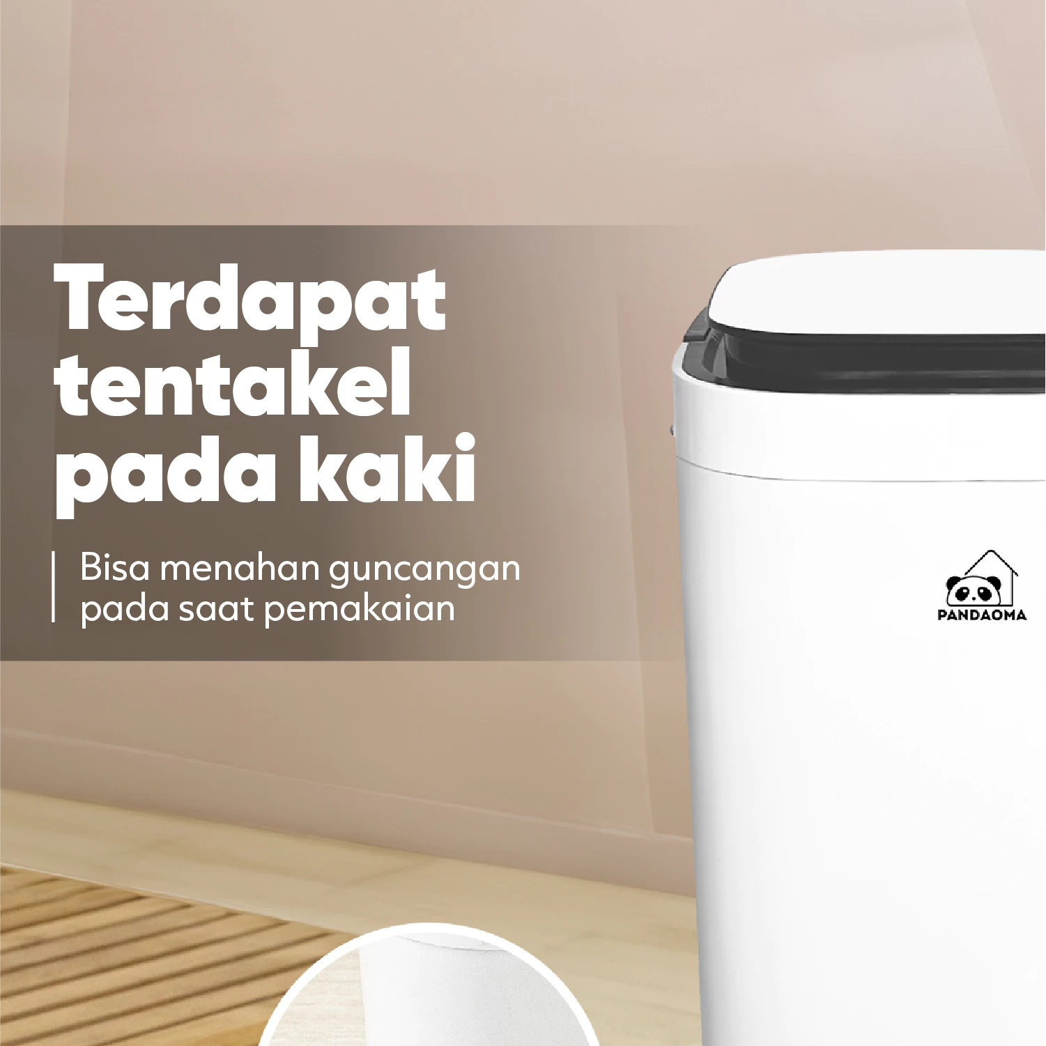 Pandaoma Mesin Cuci Mini Atro Portabel 4.5kg Hemat Listrik - Gambar 15