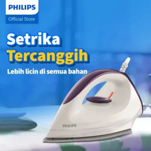 Philips Setrika Kering Affinia GC160 27 Ungu Putih Tapak DynaGlide 350 Watt