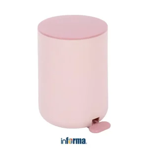 Informa Milo Tempat Sampah Pedal Plastik 8 Liter Pink Desain Ringkas Higienis